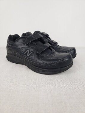New Balance Walking Black WW577 Hook & Loop Sneakers Womens 12 EE X-Wide